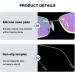 Ultra Light Borderless Reading Glasses for Men & Women - Titanium Frameless Design - Stylish & Comfortable - 1.5x Magnification - International Shipping - Buy Online on GoSupps.com