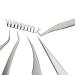 Lash Extension Tweezers Set - Curved & Straight Pointed Applicator Tool for Eyelash Extensions - Buy Online on GoSupps.com