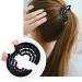 ZHOUBA Women's Rhinestone Hair Clip - Elegant Champagne & AB Design for Stunning Hair Accessories | International Shipping Available - Buy Online on GoSupps.com