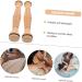 Fomiyes 2-in-1 Wooden Roll Massage and Muscle Relief Roller - Portable Foot & Shoulder Massager for Ultimate Relaxation - Buy Online on GoSupps.com