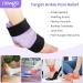 Newgo Fleece Ankle Cooling Pads & Belt | Pain Relief Socks for Swelling & Injuries - Violet Purple - Buy Online on GoSupps.com
