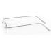 Filtral Borderless Reading Glasses - Frameless Unisex Reading Aid +1.50 Diopters in Silver Matt - International Shipping Available - Buy Online on GoSupps.com