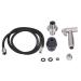 Rinse tap spray bidet spray made of stainless steel high-pressure resistant flushing table-tap hose sprayer for toilet bathroom
