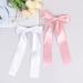 2 Pack Hair Bows for Girls and Women Large Bow Hair Clips Hair Barrette with Long Silky Satin Hair Accessories for Girls(White Pink) - Buy Online on GoSupps.com