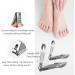 Nail Clipper Fingernail Cutter Scissors Stainless Steel Anti Splashing Tool with File - Buy Online on GoSupps.com