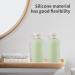 WLLHYF Squeeze Bottle 2 Pcs Travel Shampoo Bottles Refillable Portable Flip Cap Travel Containers Leak Proof Reusable Empty Bottles for Toiletries Shampoo Travel Outdoor Camping 100ML Green - Buy Online on GoSupps.com