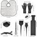 16 PCs Hair Dye Brush Set - DIY Hair Coloring Kit with Gloves Medium Bowl & Ear Protection - Perfect for Home & Salon Use - Buy Online on GoSupps.com