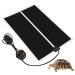 MOGOULUA Reptile Heating Mat Reptile Vivarium Heat Mats for Turtle Pets Heating Pad Reptile Tank Heat Mat 11" x 16.5" Terrarium Heat Mats Temperature Adjustable Heat Pads for Lizard Gecko Snakes (20W)