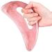 Guasha Tool Guasha Tool For the whole body Bows -shaped Smooth Harz Harz Sha Stone with a rounded handle of odor -free pain relief muscle relaxation massage tools