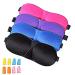 Super Soft Sleep Mask 4 Pack with Ear Plugs | Lightweight & Comfortable 3D Contoured Eye Masks for Sleeping, Travel, Shift Work, Naps - Buy Online on GoSupps.com