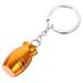 Warmhm Urn Commemorate Keychain Key Chain Decor Pet Ash Container Pet Ash Key Chain Ceramic Cookie Jar Mini Ash Container Ash Keepsake Bag Hanging Ornament Key Ring Ceramics Metal Jewelry Golden 7X2.5X1.5CM