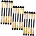 Beavorty 45 Pcs Eye shadow brush double sided makeup brush makeup makeup sponge brush eye shadow 12.5X0.5CMx3pcs As Shownx3pcs - Buy Online on GoSupps.com