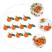 Zerodeko Fake Fruits 10pcs Stand for Decoration Simulation Oranges Ornament Realistic Oranges Artificial Fruit Decor Faux Tangerines Fake Oranges Layout Scene Decor Toy Set Foam Desktop - Buy Online on GoSupps.com