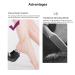Portable Electrical Foot Horn Skin Remover Set | Pedicure Tools with 3 Grinding Heads & 2 Speeds | Waterproof Foot Care for Cracked Heels & Dead Skin - Buy Online on GoSupps.com