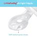 Buy LittleForBig Large Shield Pacifier II - Adult Size White Circus Elephant Pattern | International Shipping Available - Buy Online on GoSupps.com