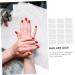 FRCOLOR 15sheets Nail Jelly Glue Manicure Fake Nails Glue Double Sided Nail Glue Jelly Glue Stickers Nail Glue Patches Manicure Tools Breathable Nail Glue Nail Gel Water Proof - Buy Online on GoSupps.com