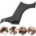 Beard Shaping Tools Men'S Beard Template Beard Styling Black Plastics Hairline Trimming Beard Shaping Tool For Conditioners Beard Shaping Template Beard Beauty Template - Buy Online on GoSupps.com