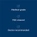 KardiaMobile Personal EKG Heart Rate Monitor - Detects Irregular Heartbeats - 6 Leads - Record EKGs at Home - 1 Year Access - Compatible with Most Smartphones - Buy Online on GoSupps.com