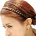 Shop Light Coffee Brown Hairpiece Braid Strands | Stylish Wig & Headband for Effortless Updos - International Shipping Available - Buy Online on GoSupps.com