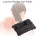 HapiPoppy Arm Sling Shoulder Cushion - Comfortable Support for Arm, Elbow, and Wrist Injuries - Minky Dot Black - For Women, Men, and Kids - Buy Online on GoSupps.com