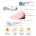 Buy Peachy Pink Gel Nail Strips | 22 Long-Lasting Self-Curing Nail Wraps | Easy Application with Prep Pads & Tools - Buy Online on GoSupps.com