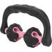 Verdant Touch Trigger Point Roller - Handheld Deep Tissue Massager for Muscle Relief & Pain Relief - Pink - Ideal for Body & Leg - Buy Online on GoSupps.com