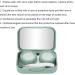 Buy Green Contact Lens Storage Container with Silicone and Mirror | Safe & Compact Contact Lens Etui - Buy Online on GoSupps.com