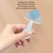 Large Easy Grip Baby Teether Stick | Silicone Teething Toy for Newborn | Boilable Candy Shape | Sensory Development | Textured Handle | 6-12 Months (Blue White) - Buy Online on GoSupps.com