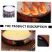 Alipis Sushi Plate Flatware Decor Molecular Cuisine Plate Ice Sashimi Storage Plate Yusheng Rice Cooker 27X27X5.5CM Assorted Color - Buy Online on GoSupps.com