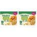 Bl dina - Coupelles Fruits Pommes Mirabelles- d s 4/6 Mois - Le Pack de 4x100g (Lot de 2)