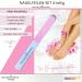 Premium Solingen Nail Files Set - 3 High-Quality Nail Files + Polishing File for Perfect Nails | International Shipping Available - Buy Online on GoSupps.com