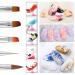 Mwoot French Nail Art Brush Set - 5 Pieces DIY Gel & Acrylic Nail Drawing Tools for Manicure & Decoration - Buy Online on GoSupps.com