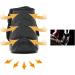 MisFun Diabetic Winter Shoes for Seniors with Swollen Feet - Black, Size 10 - Buy Online on GoSupps.com