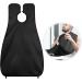 Hioip Beard Catcher Beard Shaving Apron Bib with 2 Suction Cups Beard Hair Catcher Cutting Cape for Shaving & Trimming Waterproof Non-Stick Grooming Cloth for Men Grooming (Black) - Buy Online on GoSupps.com
