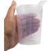 Medi-Inn Plastic Sippy Cup Set - Transparent Drinking Cups (3 Pieces) - Durable & Safe for Kids - Buy Online on GoSupps.com