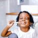 ROARex Eco-Friendly Kids Toothbrush | Sweet Baby Giraffe Design | Biodegradable & Compostable | 2 Count | Rose/Mint Flavor - Buy Online on GoSupps.com