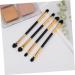 BIUDECO 20pcs Double Ended Eyeshadow Brush Small Eyeshadow Brush Make up Eyeshadow Brush Eyeshadow Brush for Women Eye Brush Eye Makeup Kit Eye Shadow Brush for Makeup Eye Makeup Tool - Buy Online on GoSupps.com