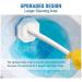 Fubdnefvo Improved Toilet Brush Rod with 60 Counts Disposable Toilet Cleaning Stick Refills Bowl Scrubber Heads Durable Easy Installation Easy to Use - Buy Online on GoSupps.com