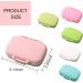 6 PCS Travel Pill Organizer - Portable Mini Pill Case with Removable Compartments for Vitamins & Meds | Ideal for Pocket Purse & Briefcase - Buy Online on GoSupps.com