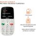 Gigaset GL390 White GSM - Senior Mobile Phone with SOS Button Large 2.2 Display & Easy-to-Use Keys | Compact Hearing Aid Compatible Cell Phone - Buy Online on GoSupps.com