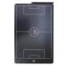 Augctoer Coach Board, Large Tactic Clipboard for Training Teaching Coaching in Youth Academy League Game Match Tactic Layout, One-Key-Lock Non-Erase Board Soccer