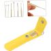 Hemoton Silicone Ear Picking Tool Set - Earwax Cleaner & Remover - 3 Golden Pieces - 11.5X2.7X1cmx3pcs - Buy Online on GoSupps.com