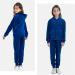 Bobo Bloom Velour Tracksuit for Girls | Hooded Sports Suit | Dark Blue | 5-6 Years - Buy Online on GoSupps.com