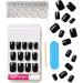 KISS Gel Fantasy Ready-to-Wear Gel Nails - Aim High Style Black Nail Kit - Buy Online on GoSupps.com