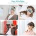 Sivio Weighted Eye Mask - Heatable & Freezable Eye Pillow for Faster Sleep - Grey - Buy Online on GoSupps.com