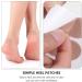FOMIYES Blister Prevention Pads - Moleskin Tape for Heels | 10 Adhesive Sheets | Breathable Foot Care Cushion | Pre-Cut Blister Tape for Ultimate Comfort - Buy Online on GoSupps.com