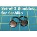 Sashi.Co Sashiko Round Shape Thimble Set - Pack of 2 - Buy Online on GoSupps.com