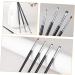 VINTORKY 4pcs Horse Hair Make up Eyeliner Brush Eye Makeup Kit Wooden Handle - Buy Online on GoSupps.com