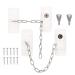 2x Adjustable Cabinet Lock without Drilling - Keyed Refrigerator Sliding Door & Window Locks | Child & Pet Safety - White - Buy Online on GoSupps.com