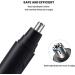 Buy 2-in-1 USB Rechargeable Nose Hair Trimmer & Electric Beard Shaver - Efficient Nose & Ear Hair Removal - Buy Online on GoSupps.com